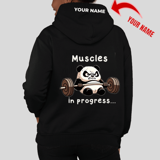 Personalized Women's Hoodie – Custom Name on Hoodie Cap 07