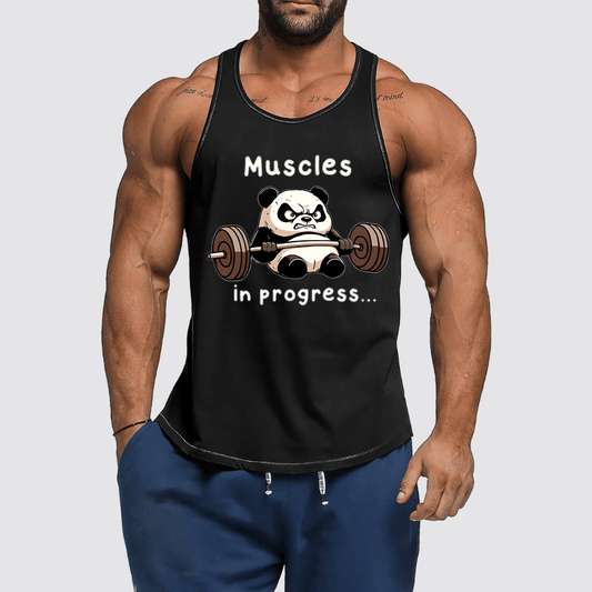 Men's Gym Tank Top  | Cool & Comfy for Intense Workouts -14