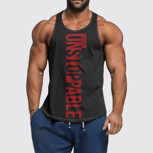 Men's Gym Tank Top for Intense Workouts -006