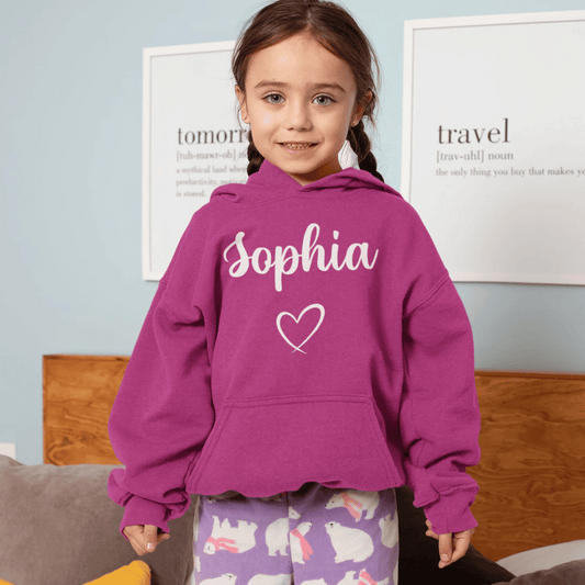 Personalized Unisex Hoodie for Kids & Adults