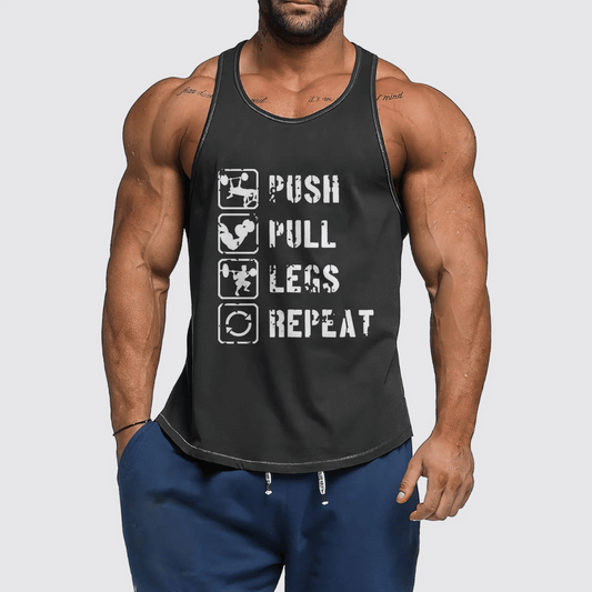 Men's Gym Tank Top for Intense Workouts -022