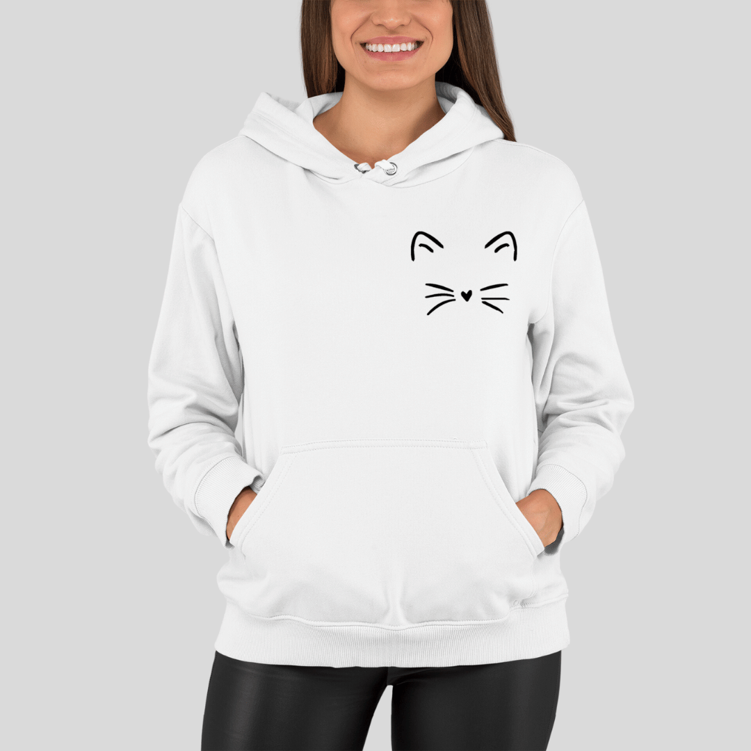 Personalized Women's Hoodie – Custom Name on Hoodie Cap 04