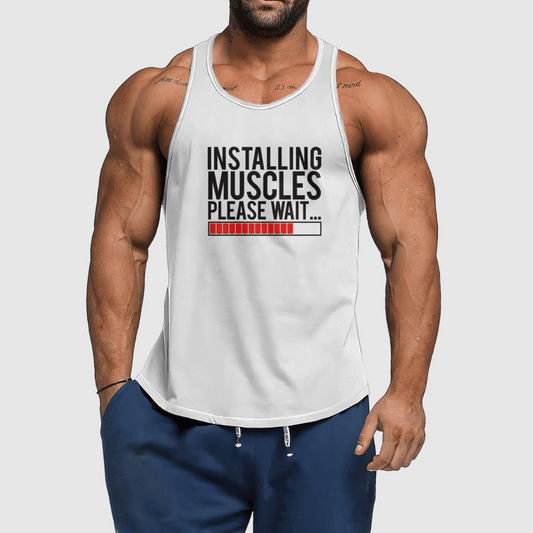 Men's Gym Tank Top  | Cool & Comfy for Intense Workouts -13