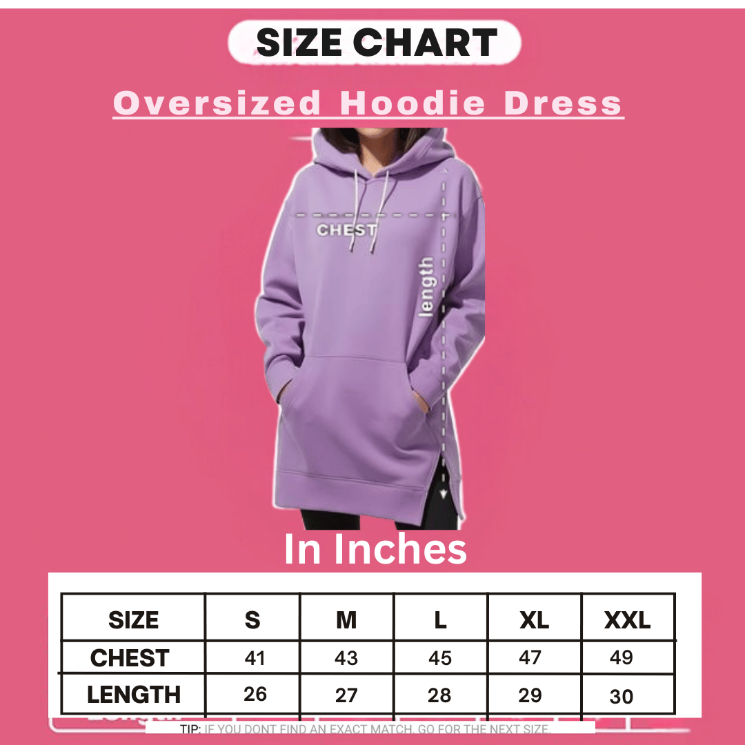 Oversized Hoodie Dress